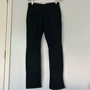 Nat Nast classic straight fit  black jeans NWT 30x30